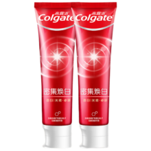 Colgate 高露洁 密集焕白 牙膏 120g*2支