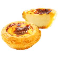 七鲜私厨 冰火厚乳蛋挞 6粒318g 黄油挞皮 即食早餐点心