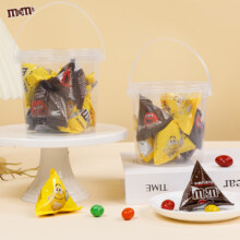 M&M'S巧克力豆 桶装13.5g*8袋*2桶 儿童零食 婚庆喜糖
