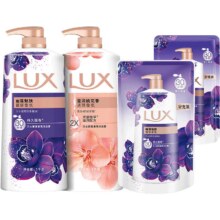 88VIP:力士 持久留香精油香氛幽莲+桃花沐浴露 家庭装 2600g