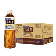 三得利无糖 乌龙茶饮料 500ml×15 瓶 整箱清爽解腻饮品