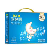 金龙鱼 发酵空心挂面 低脂易消化 100g*30/箱