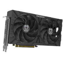 瀚铠 合金 RX9060XT 16G 显卡 黑色