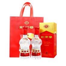 剑南春 水晶剑 52度 500ml 两瓶装 浓香型白酒