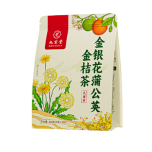 九芝堂 金银花蒲公英金桔茶 100g