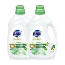 超能 香氛柔顺剂 花漾栀子 2.68kg*2瓶