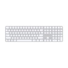 再降价：Apple 妙控键盘 白色 中文(拼音) 带触控ID 数字小键盘 蓝牙无线办公键盘