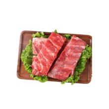 鲁南顺发 黑猪排骨 含脆骨10% 肋骨 净重4斤 生鲜烧烤 源头直发