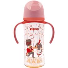 贝亲 PPSU双把手防胀气奶瓶 330ml LL号奶嘴 9月+ AA224