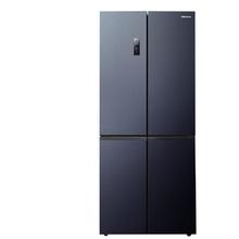国家补贴、PLUS会员：海信 母婴除菌净化 十字双开门冰箱 黑色系 463L