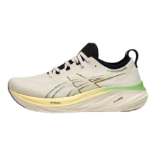 亚瑟士 ASICS GEL-NIMBUS 26 缓震跑鞋 浅棕色/黑色 43.5