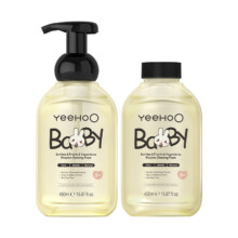 英氏 婴儿专用奶瓶清洗剂 果蔬清洁液 450ml+450ml
