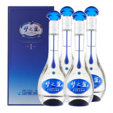 YANGHE 洋河 梦之蓝M3 52° 浓香型 500ml 4瓶