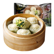 大希地 薄皮素三鲜包子 250g 早餐半成品速冻食材