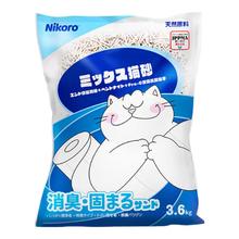 今日必买、京东百亿补贴：Nikoro 妮可露经典小蓝块混合猫砂 3.6kg*4袋