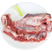 猪油边4斤 生鲜猪肉精修大油边护心肉罗肌肉烧烤食材纯干不拼接 大油边净重2斤