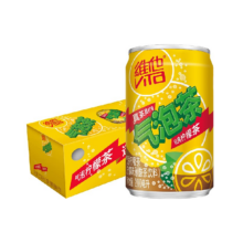 维他 果泡气泡柠檬茶 柠檬味碳酸茶饮料 聚会聚餐饮品 200ml*12