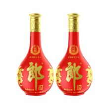 郎酒 红花郎红十五 53度 500ml*2瓶 酱香型白酒