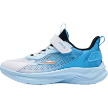 鸿星尔克 鸣鸥 儿童夏季透气运动鞋  尔克白/泳池蓝
