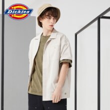 20点：Dickies 无忧搭衬衫男 短袖衬衫 DK010211