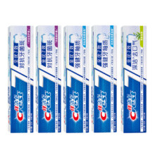 佳洁士 全优7效牙膏 600g家庭装 洁白牙齿 清新口气 强健牙釉质 120g