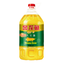 金龙鱼 非转基因浸出精炼一级大豆油 5L