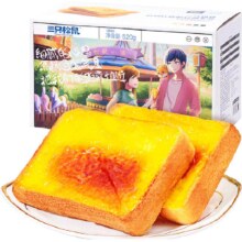 三只松鼠 厚岩烧乳酪吐司 500克