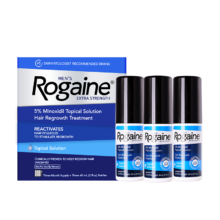 PLUS：培健 Rogaine 米诺地尔酊5% 男士生发液滴剂 60ml*3瓶