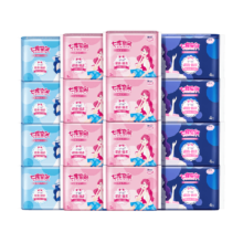 七度空间 卫生巾日夜用 245mm40片+275mm30片 优雅超薄透气棉柔34.92元+4.98元淘金币