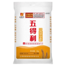 五得利 九星尚品小麦粉 5kg 商用家庭通用白面