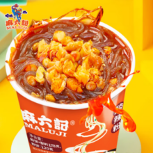 麻辣鲜香！麻六记 方便速食酸辣粉 178g*6桶