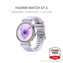 华为 WATCH GT 6 智能手表 41mm 流光紫