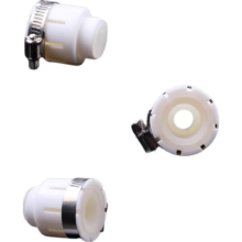 水龙头净水器家用厨房前置过滤器 PP棉可拆卸万能接口台面替换滤芯 多用接头（仅转接头）
