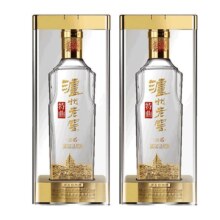 泸州老窖 特曲晶彩 52度 500ml*2瓶 浓香型纯粮白酒+凑单
