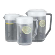 塑料冷水壶 超大容量家用耐高温泡茶壶 1800ml 无刻度半透明