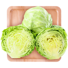 京鲜生 云南新鲜绿甘蓝 净重5斤 单果200g+ 卷心菜 新鲜蔬菜 源头直发