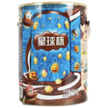 星球杯 大桶装 儿童零食 巧克力酱饼干粒 1000g 临期清仓
