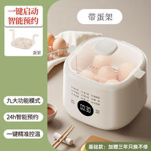 安杞 蒸蛋器家用小型煮蛋器神器自动断电小型多功能预约定时