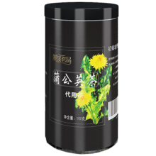 微信小程序、PLUS会员、需首购：溪湲茗品 蒲公英茶 长白山花草茶 100克罐装