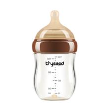 世喜 奶瓶 新生儿0-1个月 防胀气玻璃 仿母乳奶嘴 160ml