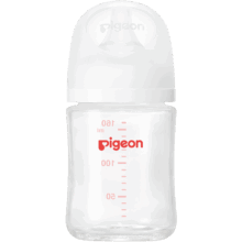 贝亲 玻璃奶瓶宽口径防胀气 160ml S号奶嘴 AA186