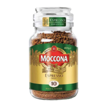 超V：Moccona 摩可纳冻干黑咖啡 8号10号 400G大瓶 0脂肪