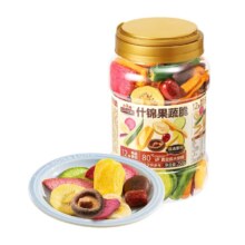 三只松鼠 量贩罐装12种果蔬脆 250g*2罐