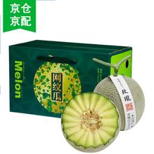 CLCEY 海南 冰淇淋 玫珑网纹瓜 4.5斤装 2-3个