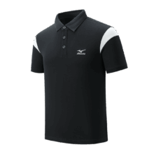 MIZUNO 夏季冰感颗粒男式POLO衫 百搭舒适柔弹 男士上衣