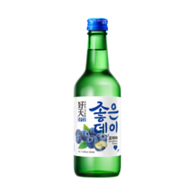 好天好饮（GOODDAY）蓝莓味烧酒 360ml 13.5度 韩国进口 微醺低度酒