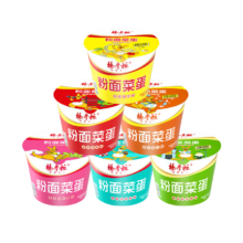 YANGZHANGGUI 杨掌柜 粉面菜蛋 方便面 桶装 混合口味 6桶