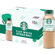 星巴克 星选馥芮白 即饮咖啡 270ml*15瓶 低糖瓶装