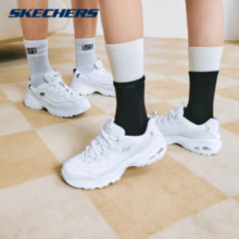 轻松行走不累脚！Skechers 斯凯奇 小白熊 男女同款厚底熊猫鞋休闲鞋11931/52676
