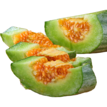 羊角蜜甜瓜 正宗山东水果 新鲜脆瓜 净重4.5-5斤 6-8个装
